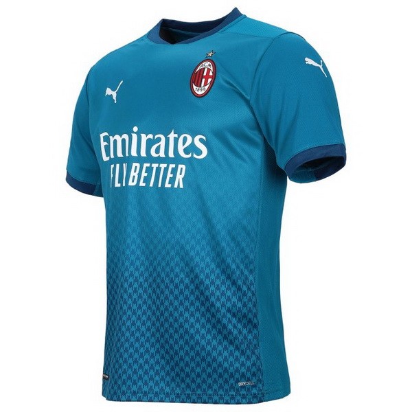 Camiseta AC Milan 3ª 2020 2021 Azul